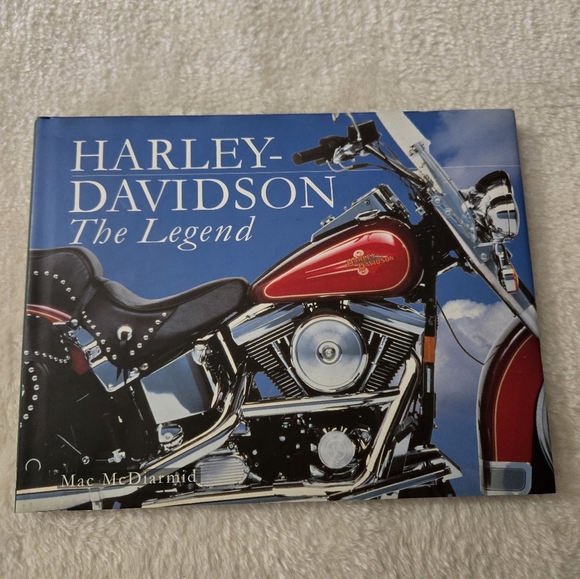 Harley-Davidson 1997 The Legend By Mac McDiarmid Coffee Table Book - Picture 1 of 11